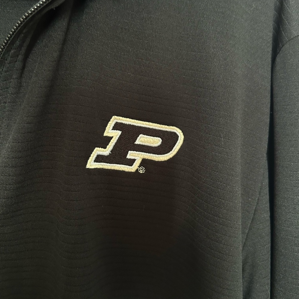 Purdue Long sleeve pullover shirt with Logo size L - Picture 4 of 7